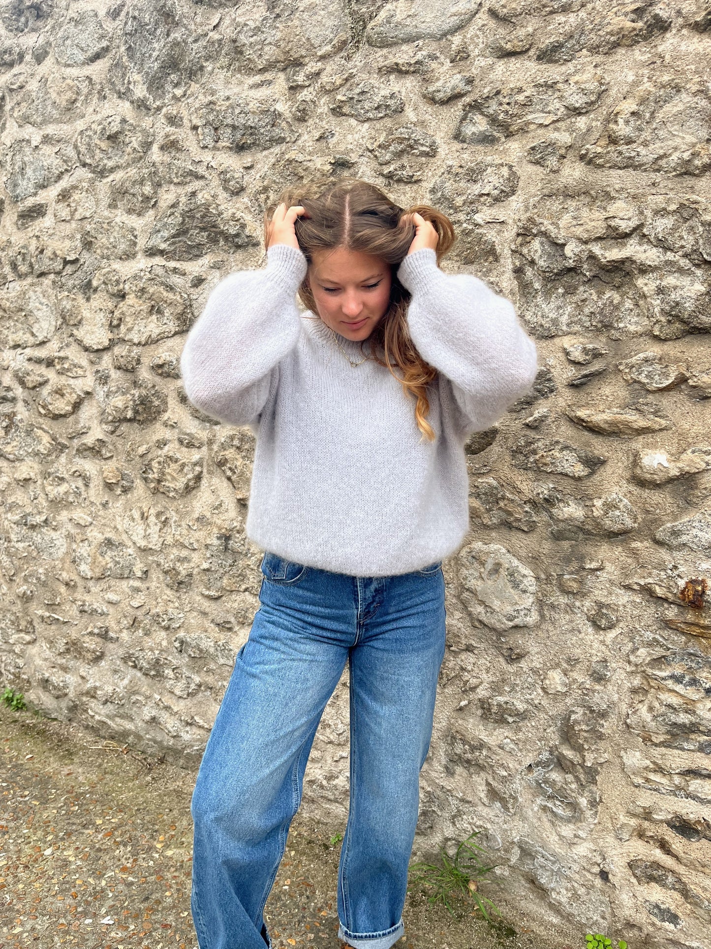 Maille HENRIETTE gris