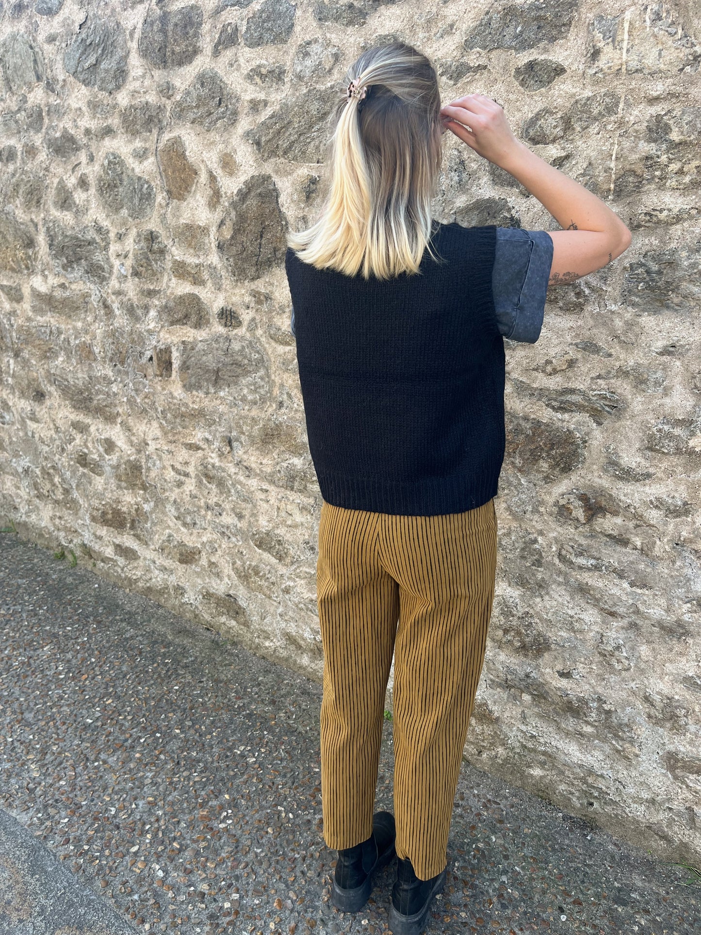 Pantalon MARCEAU moutarde