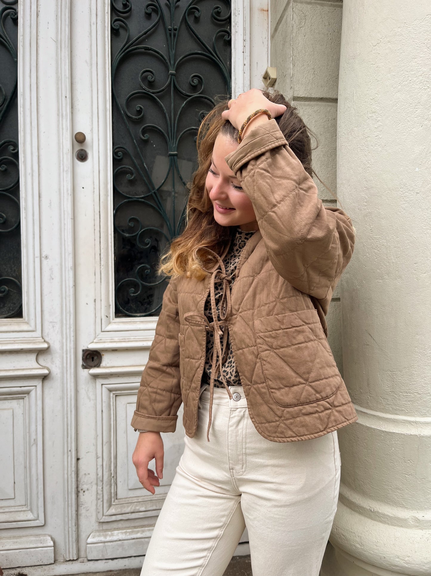 Veste JUDIE marron